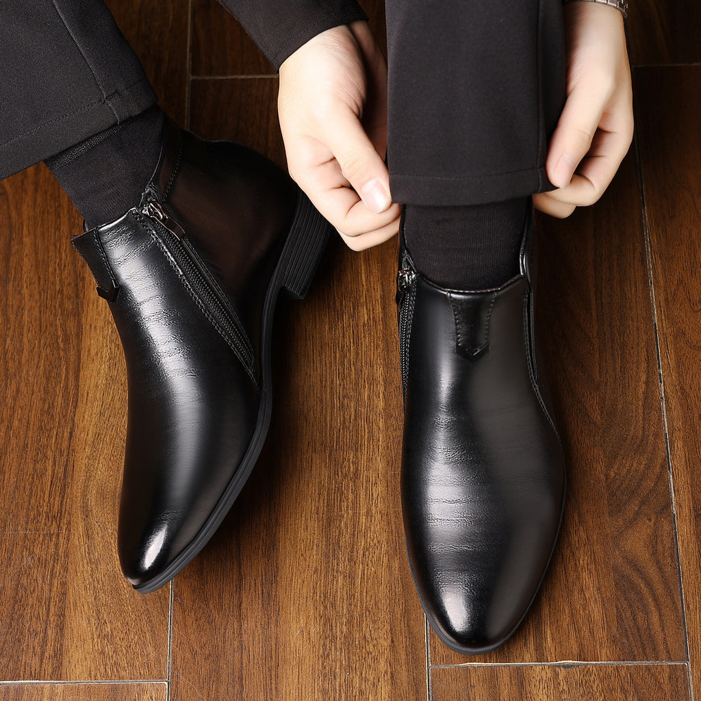 Men's Pointed-Toe Fashion Boots