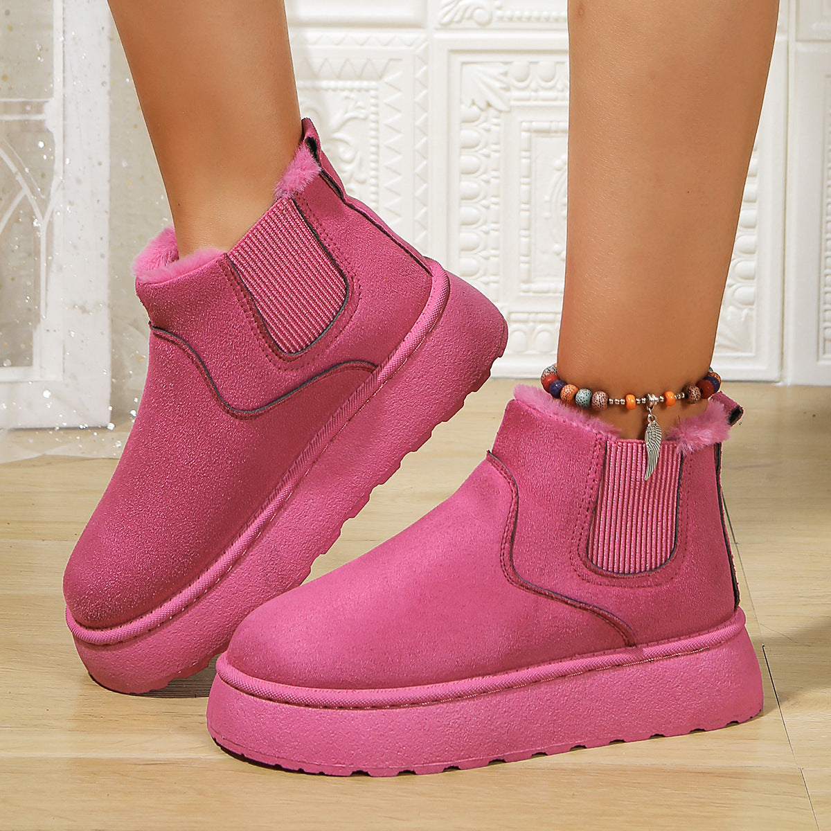Women's CozyFur Ankle Boots