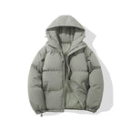Unisex Hooded Puffer Jacket – Warm Oversized Winter Coat