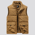 Cord Luxe Men's Fleece-Lined Corduroy Vest