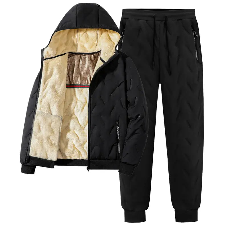 Arctic Flex Men's Fleece-Lined Winter Tracksuit