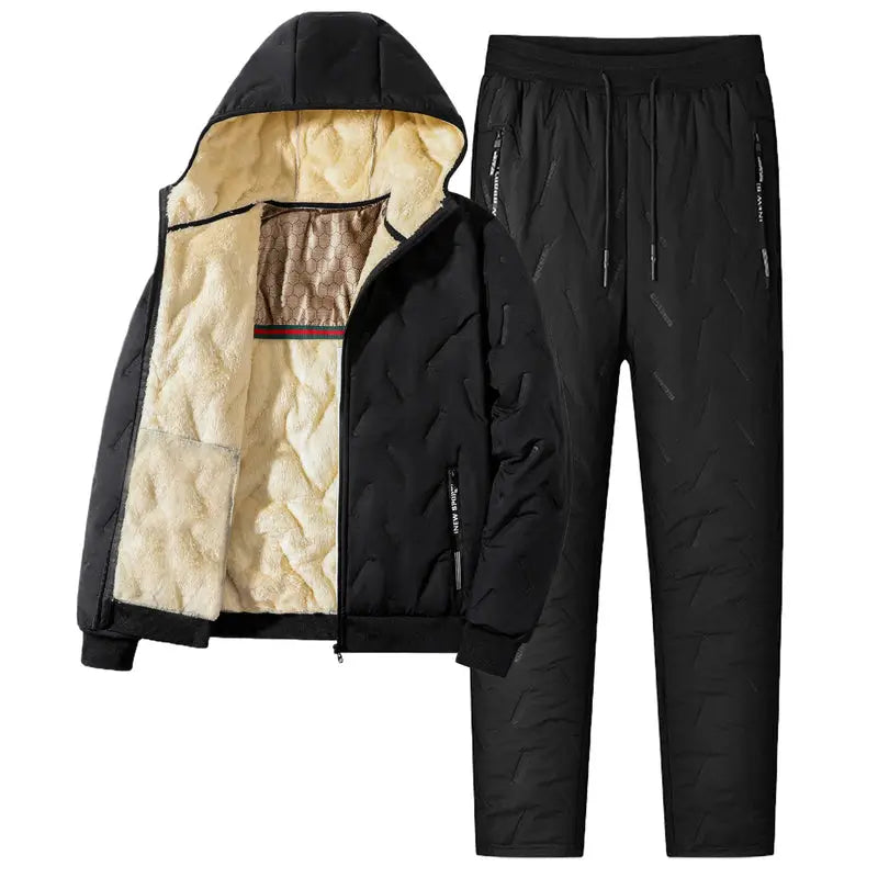 Arctic Flex Men's Fleece-Lined Winter Tracksuit