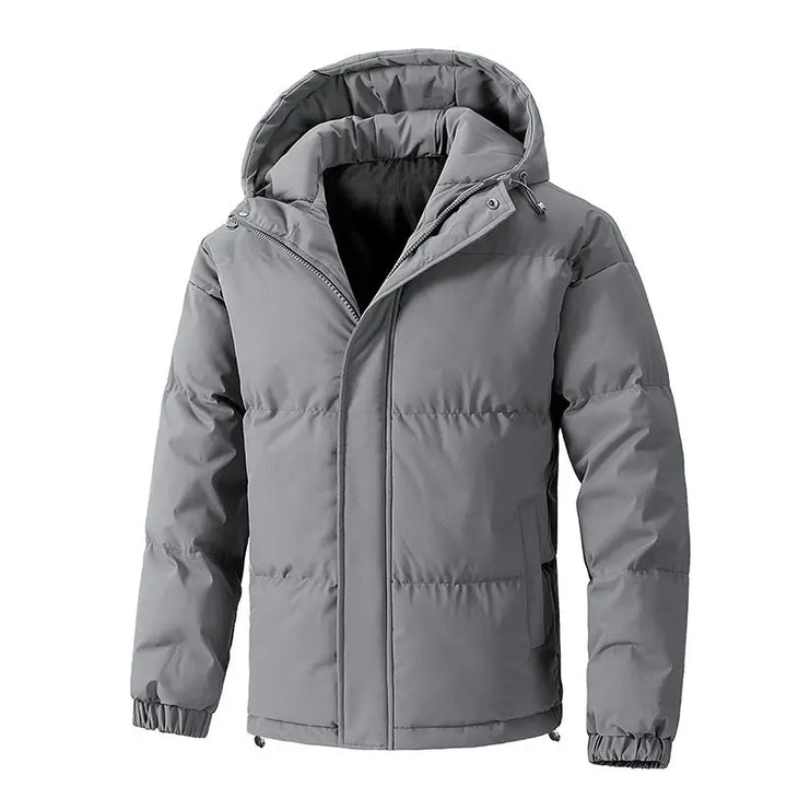 Arctic Shield Thickened Hooded Puffer Jacket – Winter Collection
