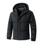 Arctic Shield Thickened Hooded Puffer Jacket – Winter Collection