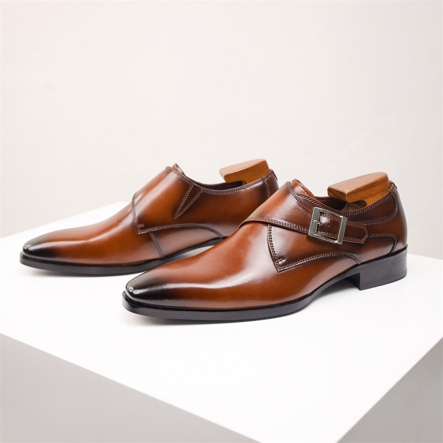 Executive Square-Toe Loafers