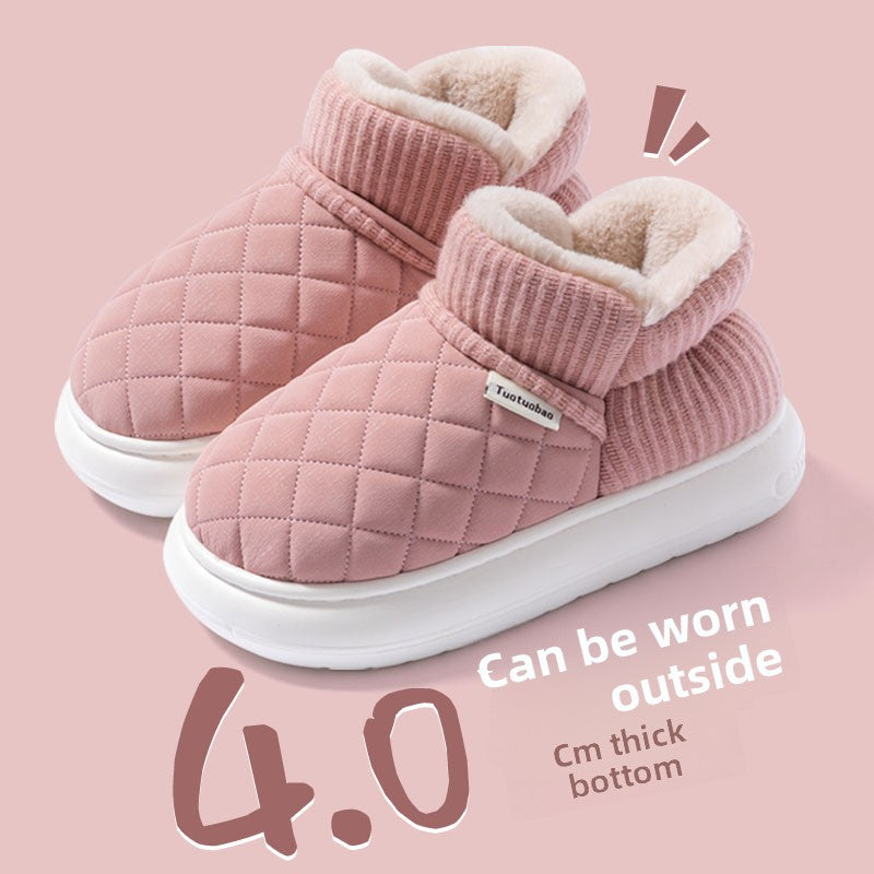 Cozy Nest Plush Winter Boots