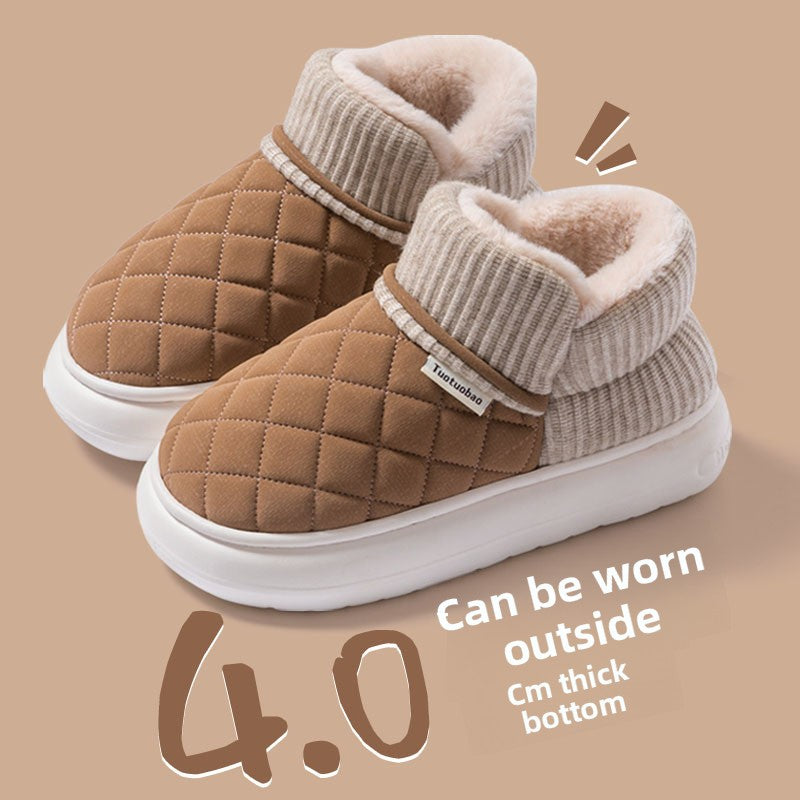 Cozy Nest Plush Winter Boots