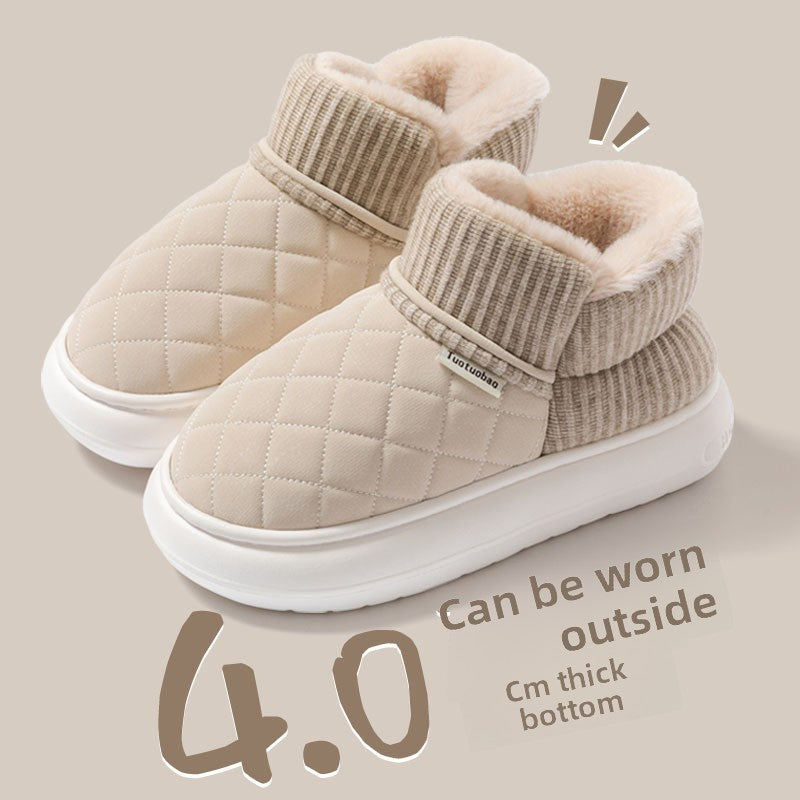 Cozy Nest Plush Winter Boots