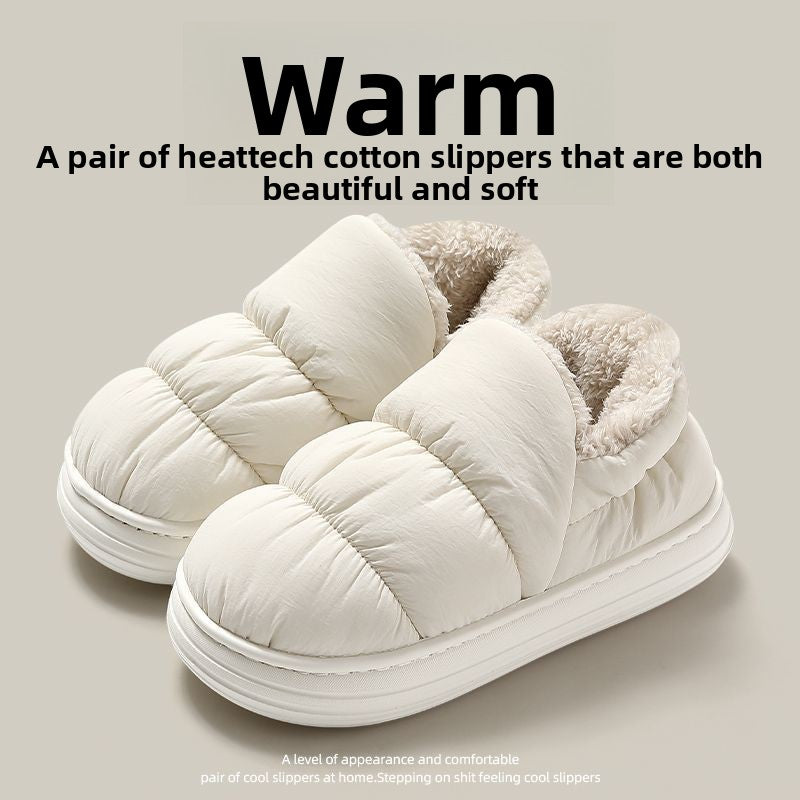 Waterproof Cotton Slippers