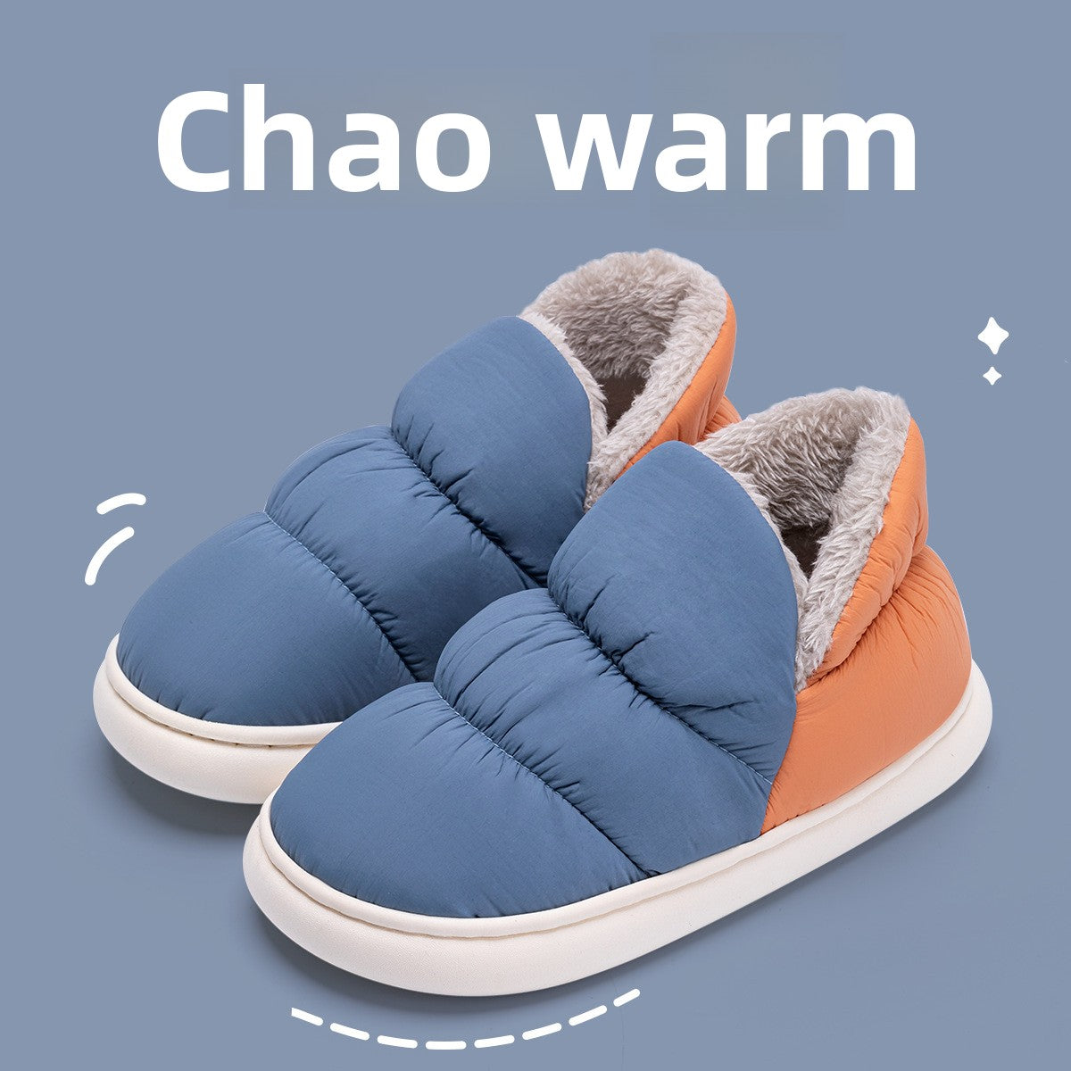 Waterproof Cotton Slippers