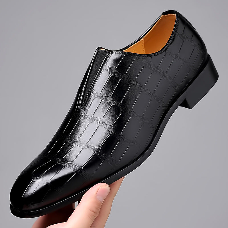 Men's Stone-Texture Loafers – British Casual Collection