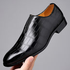Men's Stone-Texture Loafers – British Casual Collection