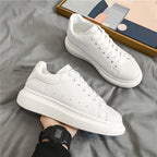 Unisex White Casual Sneakers