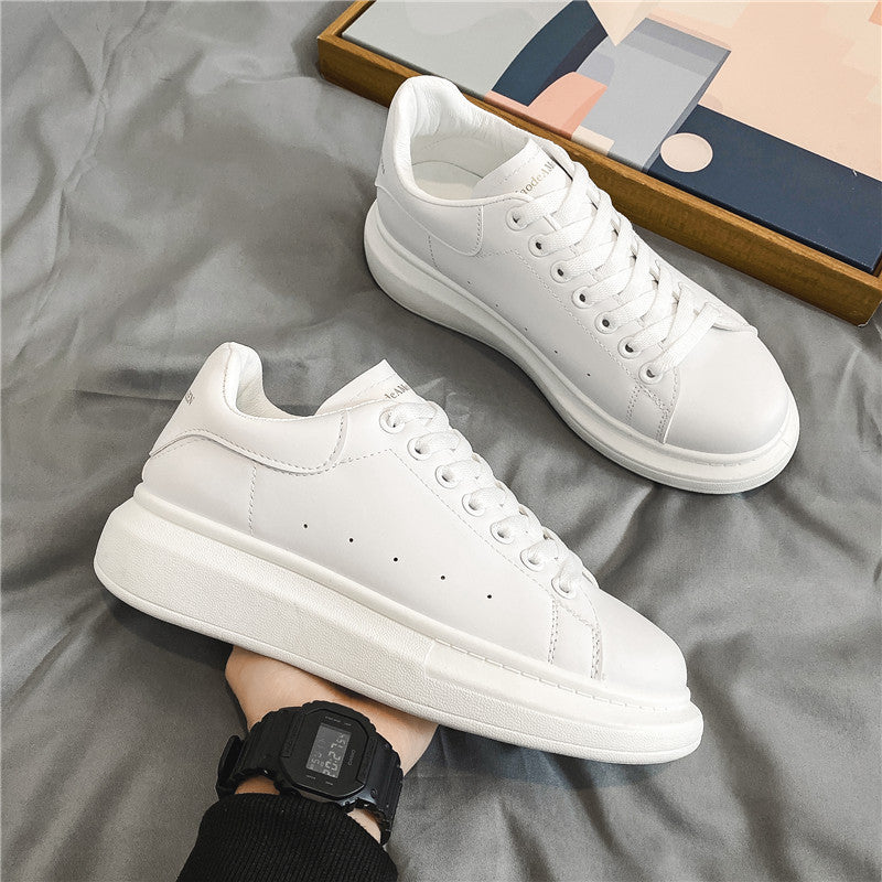 Unisex White Casual Sneakers