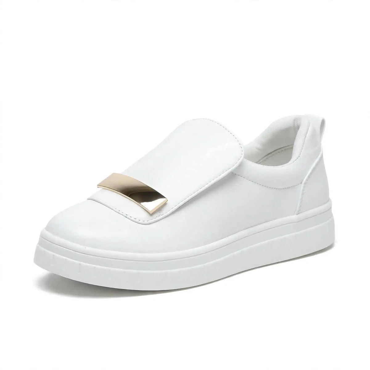 Luxe Step Gold Accent  Loafers