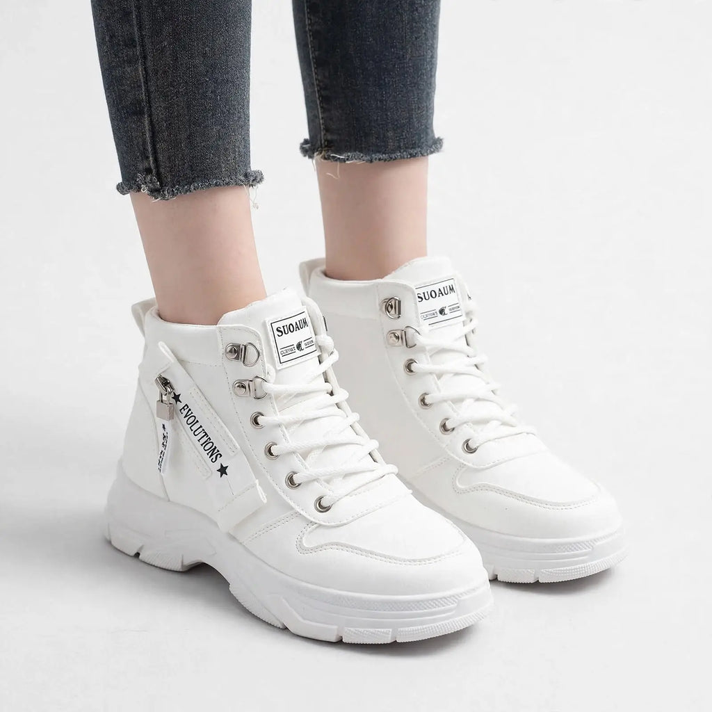 Women's Urban Edge Lace-Up Ankle Boots