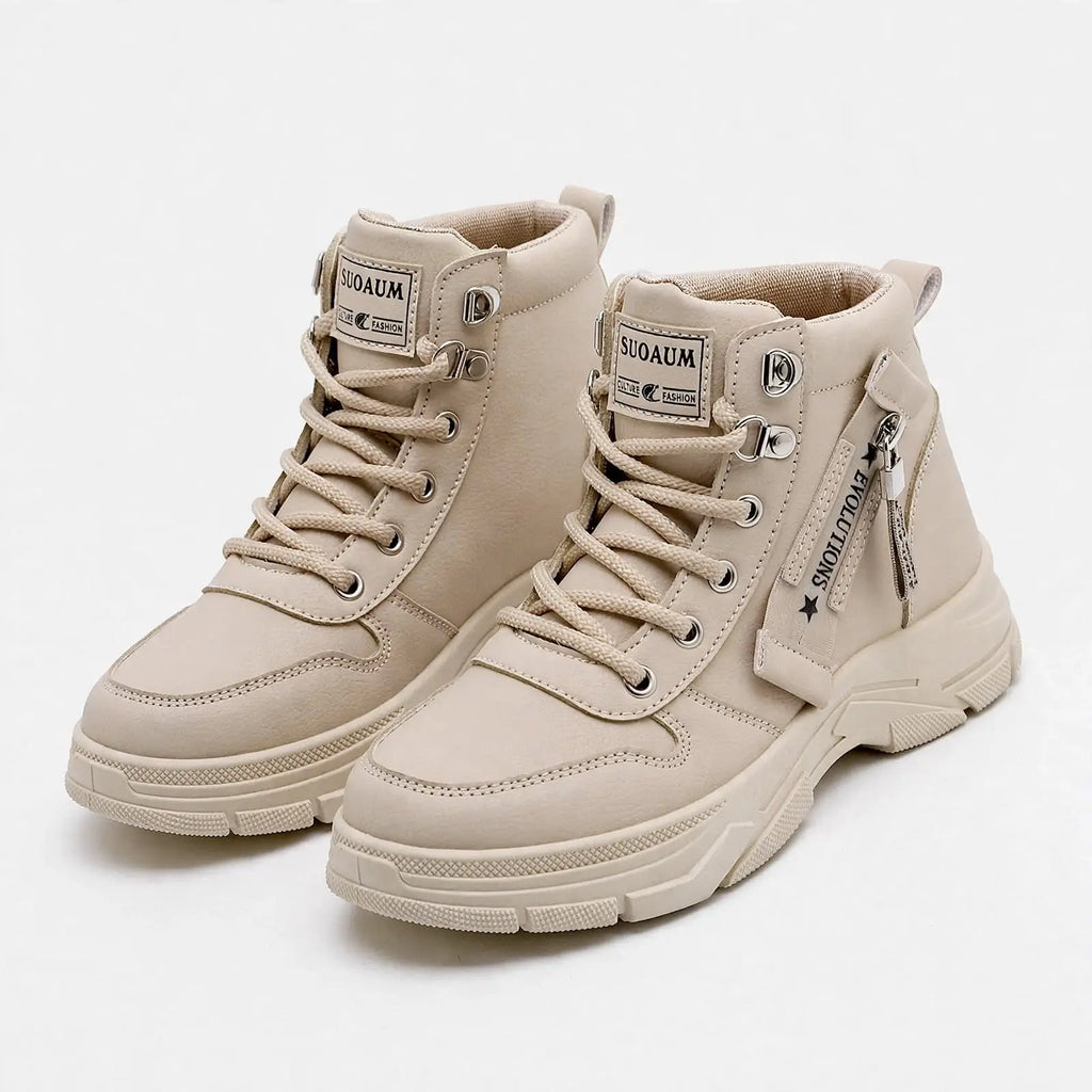 Women's Urban Edge Lace-Up Ankle Boots