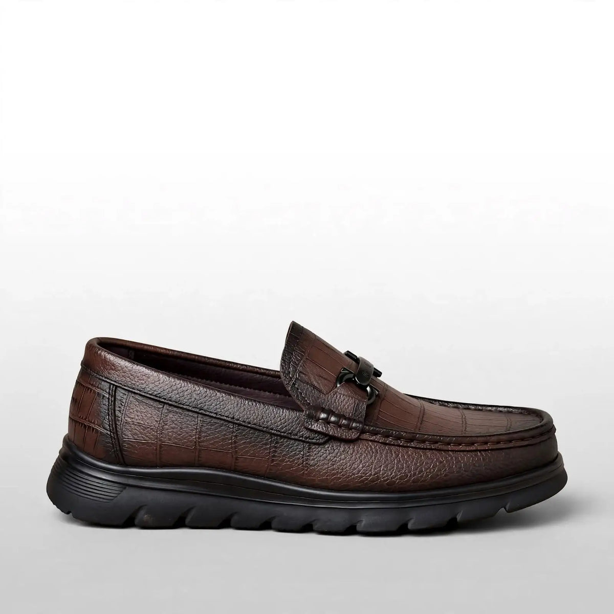Men's Heritage-Lux Buckle Loafers - Leather