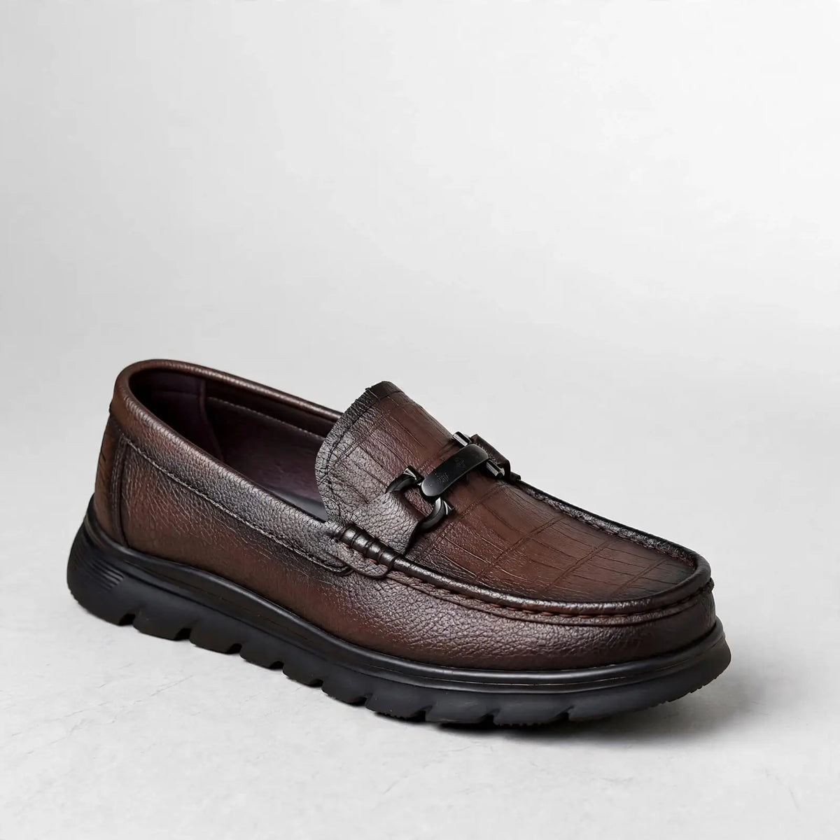 Men's Heritage-Lux Buckle Loafers - Leather