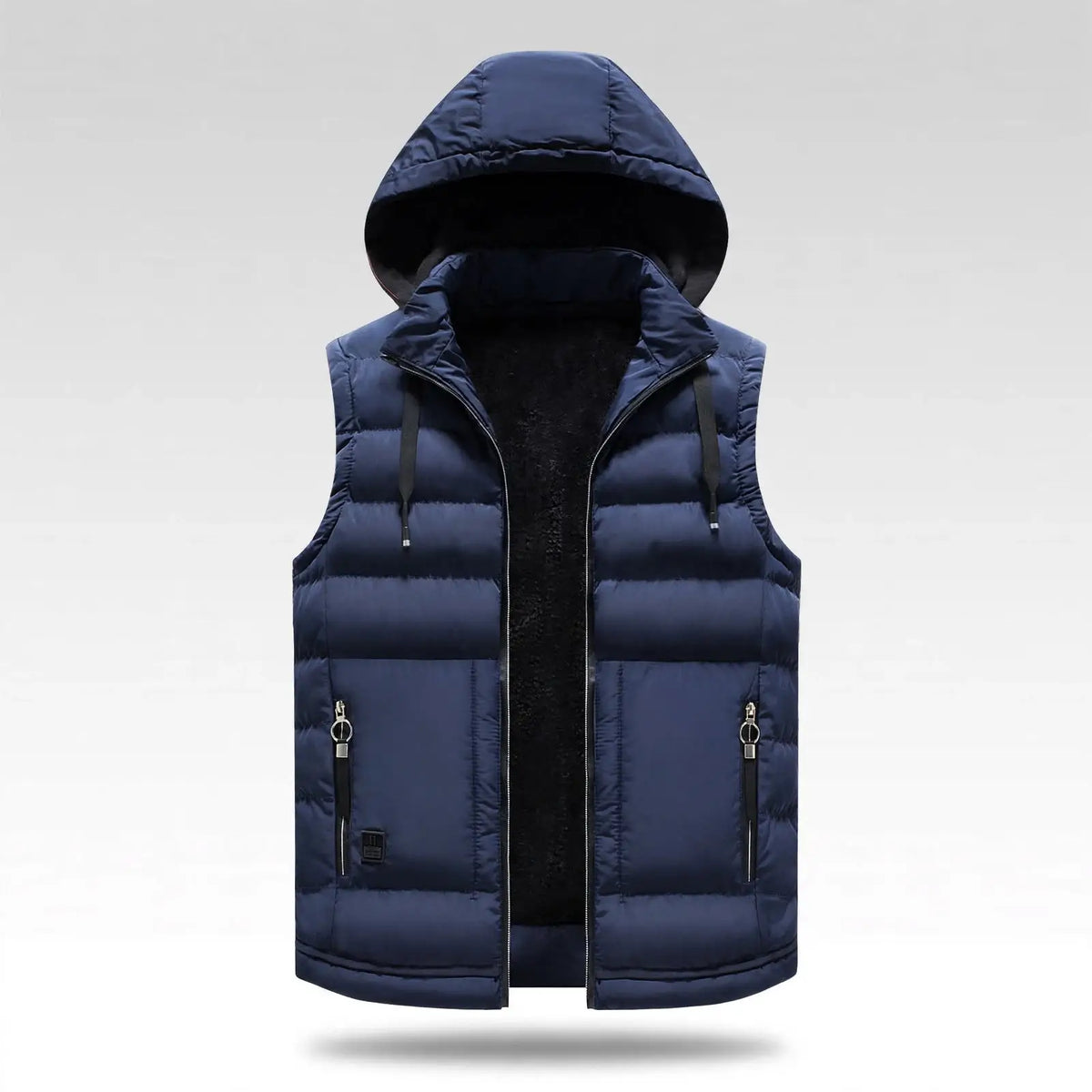 Alpine Shield Men's Hooded Puffer Vest