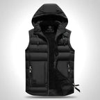 Alpine Shield Men's Hooded Puffer Vest