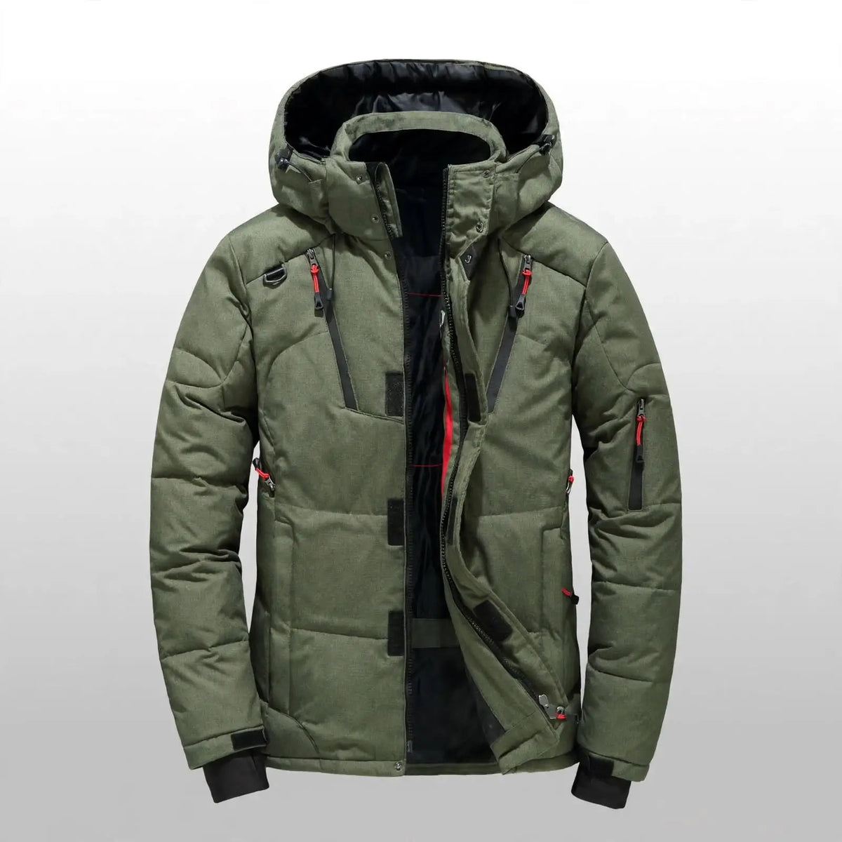 Storm Ridge Men's Hooded Puffer Jacket