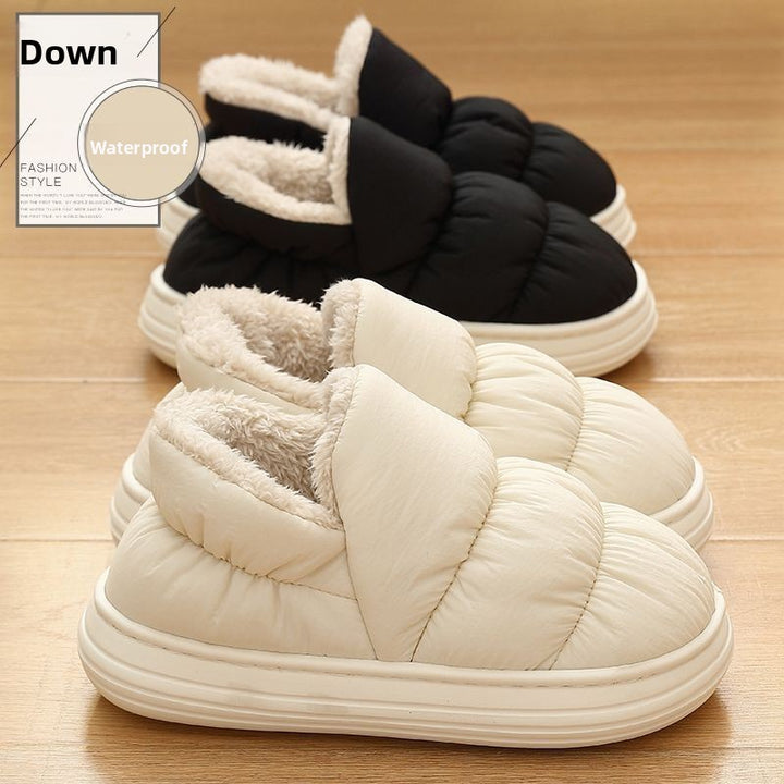 Waterproof Cotton Slippers