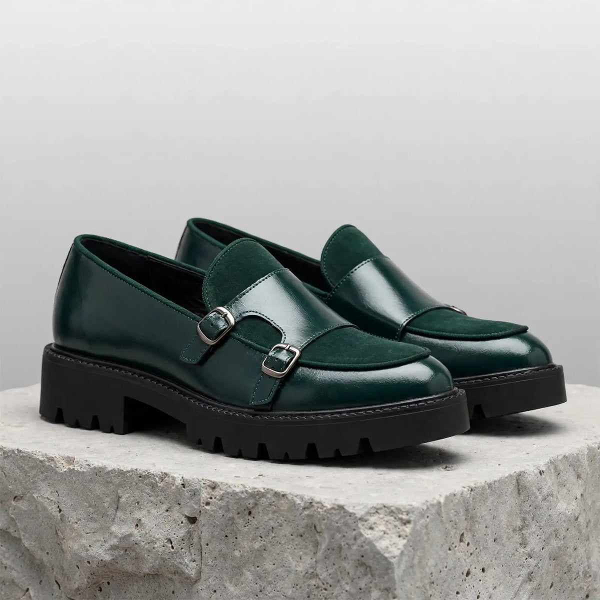 Windsor Elite Double-Buckle Loafers