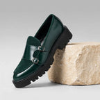 Windsor Elite Double-Buckle Loafers
