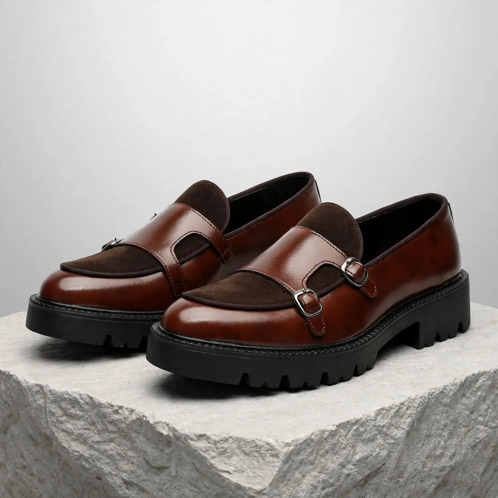 Windsor Elite Double-Buckle Loafers