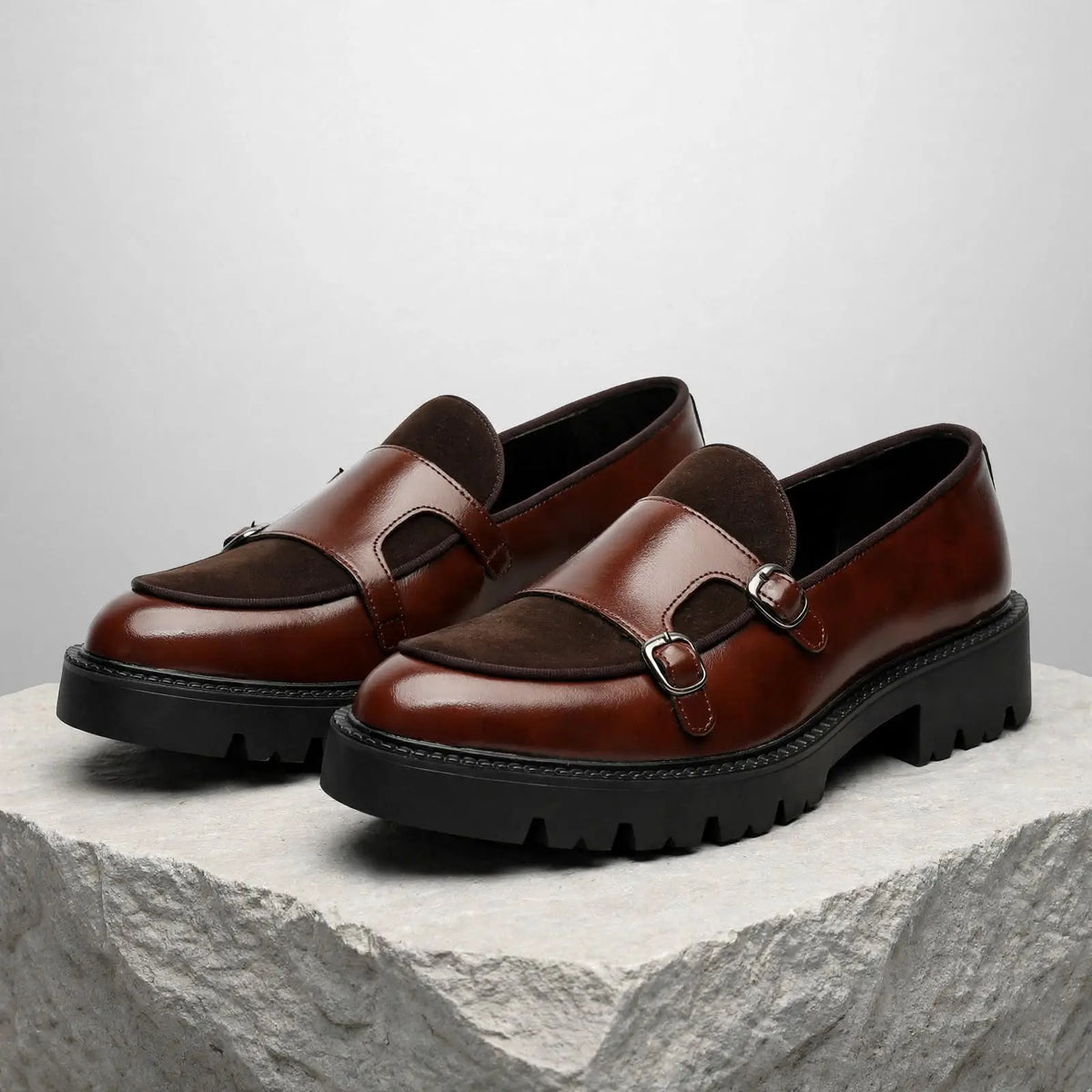 Windsor Elite Double-Buckle Loafers
